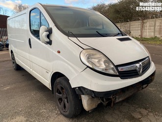 Location: Manchester - 2013 VAUXHALL VIVARO 2900 CDTI LWB Panel Van REG: KR63LYZ, 1995 Diesel, 6 Speed Manual Diesel, Former Keepers: 3, Keys: No, MOT Expiry date: 17/12/2026