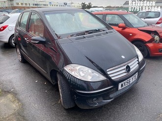 Location: Belvedere - 2006 MERCEDES A150 ELEGANCE SE CVT 5 Door Hatchback REG: WX56YTE, Keys: No, MOT Expiry date: 12/06/2025, 1498 Petrol, Variable Speed Auto Petrol, Former Keepers: 5