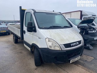 Location: Belvedere - 2010 IVECO DAILY 35S11 MWB Dropside Lorry REG: BT60AYD, Keys: No, MOT Expiry date: 05/09/2025, 2287 Diesel, AUTOMATIC, Former Keepers: 6
