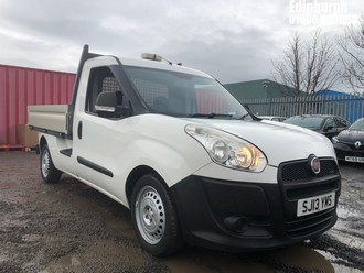 Location: Edinburgh - 2013 FIAT DOBLO 16V WORK UP MULTIJE Pick-up REG: SJ13YMS, 1248cc Diesel, 5 Speed Manual Diesel, Former Keepers: 0, Keys: Yes, MOT Expiry date: 10/11/2026