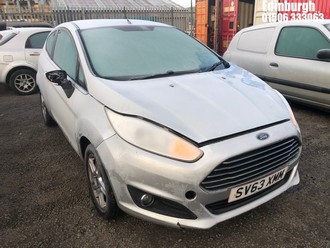 Location: Edinburgh - 2013 FORD FIESTA ZETEC 3 Door Hatchback REG: SV63XMM, Keys: No, MOT Expiry date: 16/12/2025, 998 Petrol, 5 Speed Manual Petrol, Former Keepers: 6