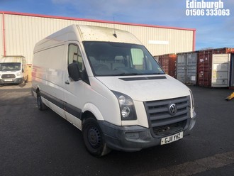 Location: Edinburgh - 2011 VOLKSWAGEN CRAFTER 35 BLUE TDI 109 L Panel Van REG: GJ11YHZ, Keys: No, MOT Expiry date: 14/03/2025, 2461 Diesel, 6 Speed Manual Diesel, Former Keepers: 6