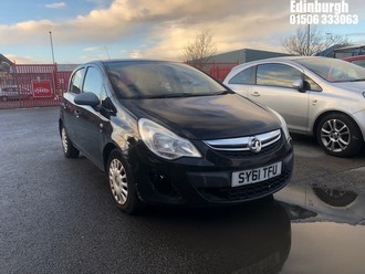 Location: Edinburgh - 2011 VAUXHALL CORSA S CDTI ECOFLEX S/S 5 Door Hatchback REG: SY61TFU, Keys: No, MOT Expiry date: 05/02/2025, 1248 Diesel, 5 Speed Manual Diesel, Former Keepers: 6