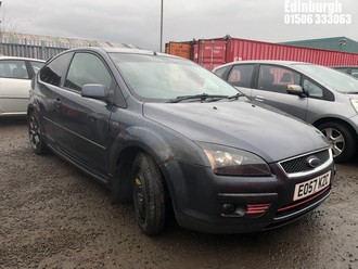 Location: Edinburgh - 2007 FORD FOCUS ZETEC CLIMATE TDCI 3 Door Hatchback REG: EO57KZC, Keys: No, MOT Expiry date: 03/07/2026, 1997 Diesel, 6 Speed Manual Diesel, Former Keepers: 12