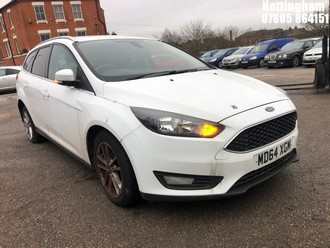Location: Nottingham - 2015 FORD FOCUS ZETEC TDCI Estate REG: MD64XGM, Keys: No, MOT Expiry date: 26/09/2025, 1560 Diesel, 6 Speed Manual Diesel, Former Keepers: 4