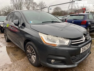 Location: Mitcham - 2012 CITROEN C4 VTR+ VTI AUTO 5 Door Hatchback REG: DA12KYJ, Keys: No, MOT Expiry date: 27/04/2026, 1598 Petrol, 4 Speed Auto Petrol, Former Keepers: 5