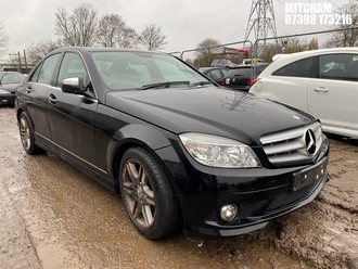 Location: Mitcham - 2008 MERCEDES C220 SPORT CDI A 4 Door Saloon REG: LL08PCO, Keys: No, MOT Expiry date: 08/11/2025, 2148 Diesel, 5 Speed Auto Diesel, Former Keepers: 4