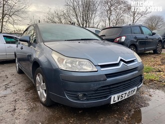 Location: Mitcham - 2007 CITROEN C4 SX AUTO 5 Door Hatchback REG: LV57OTP, Keys: No, MOT Expiry date: 05/11/2025, 1587 Petrol, 4 Speed Auto Petrol, Former Keepers: 15