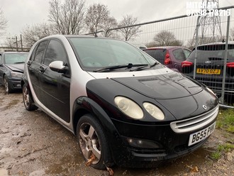 Location: Mitcham - 2005 SMART FORFOUR PASSION 5 Door Hatchback REG: BG55PVK, Keys: No, MOT Expiry date: 30/10/2025, 1332 Petrol, 5 Speed Manual Petrol, Former Keepers: 4