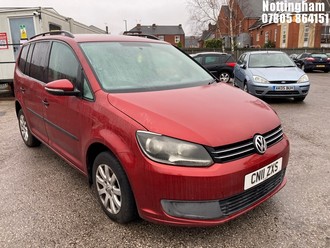 Location: Nottingham - 2011 VOLKSWAGEN TOURAN S TDI 106 MPV REG: CN11ZXS, Keys: No, MOT Expiry date: 15/12/2025, 1598 Diesel, 6 Speed Manual Diesel, Former Keepers: 6