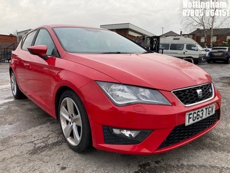 Location: Nottingham - 2013 SEAT LEON FR TDI S-A 5 Door Hatchback REG: FG63TGV, Keys: No, MOT Expiry date: 31/05/2025, 1968 Diesel, 6 Speed Semi Auto Diesel, Former Keepers: 1