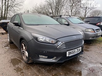 Location: Mitcham - 2015 FORD FOCUS ZETEC 5 Door Hatchback REG: BK65ZUA, Keys: No, MOT Expiry date: 11/10/2025, 999 Petrol, 6 Speed Manual Petrol, Former Keepers: 5