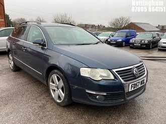 Location: Nottingham - 2007 VOLKSWAGEN PASSAT SPORT FSI T Estate REG: FD57MXL, Keys: No, MOT Expiry date: 30/04/2025, 1984 Petrol, 6 Speed Manual Petrol, Former Keepers: 10