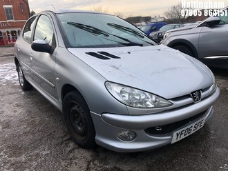 Location: Nottingham - 2006 PEUGEOT 206 VERVE HDI 5 Door Hatchback REG: YF06SFE, Keys: No, MOT Expiry date: 16/04/2025, 1398 Diesel, 5 Speed Manual Diesel, Former Keepers: 5