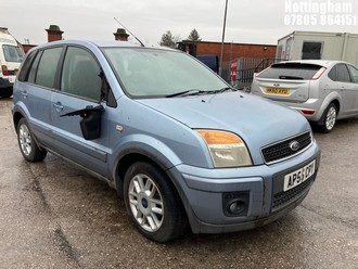 Location: Nottingham - 2005 FORD FUSION ZETEC CLIMATE S-A 5 Door Hatchback REG: AP55CPY, Keys: No, MOT Expiry date: 02/11/2024, 1388 Petrol, 5 Speed Semi Auto Petrol, Former Keepers: 5