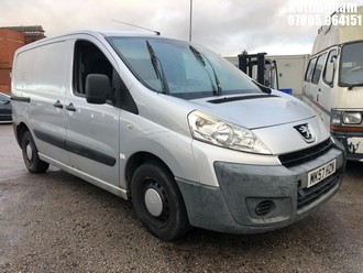 Location: Nottingham - 2007 PEUGEOT EXPERT HDI SWB Panel Van REG: MK57HZN, Keys: No, MOT Expiry date: 24/07/2025, 1560 Diesel, 5 Speed Manual Diesel, Former Keepers: 4
