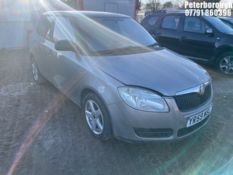 Location: Peterborough - 2009 SKODA FABIA 1 TDI 80 5 Door Hatchback REG: YR59WSL, Keys: No, MOT Expiry date: 29/05/2026, 1422 Diesel, 5 Speed Manual Diesel, Former Keepers: 5