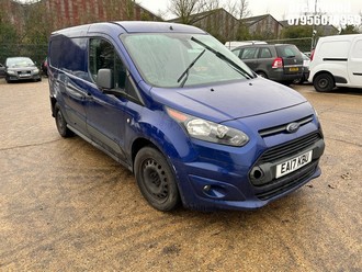 Location: Brentwood - 2017 FORD TRANSIT CONNECT 240 TREND Panel Van REG: EA17KBU, Keys: No, MOT Expiry date: 12/12/2026, 1499 Diesel, 5 Speed Manual Diesel, Former Keepers: 3