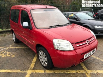 Location: Brentwood - 2005 CITROEN BERLINGO M-S FORTE 92 Estate REG: WU55XNP, Keys: No, MOT Expiry date: 15/12/2025, 1560 Diesel, 5 Speed Manual Diesel, Former Keepers: 4