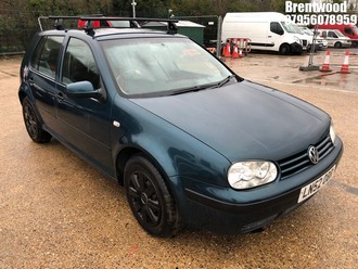 Location: Brentwood - 2002 VOLKSWAGEN GOLF SE TDI AUTO 5 Door Hatchback REG: LN52OBR, Keys: No, MOT Expiry date: 19.09.2025, 1896 Diesel, 5 Speed Auto Diesel, Former Keepers: 7