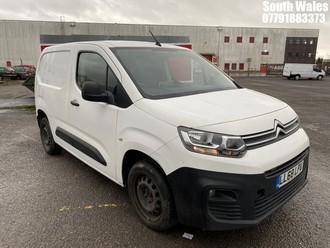 Location: South Wales - 2018 CITROEN BERLINGO 1000 EN-PRISE BH Panel Van REG: LL68LPU, 1560cc Diesel, 5 Speed Manual Diesel, Former Keepers: 0, Keys: Yes, MOT Expiry date: 02/12/2025