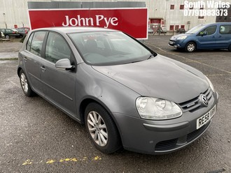 Location: South Wales - 2008 VOLKSWAGEN GOLF BLUEMOTION MATCH TDI 5 Door Hatchback REG: RE58VRM, Keys: No, MOT Expiry date: 12-09-2025, 1896 Diesel, 5 Speed Manual Diesel, Former Keepers: 7