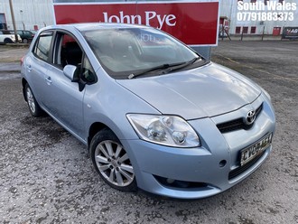 Location: South Wales - 2008 TOYOTA AURIS T-SPIRIT VVT-I 5 Door Hatchback REG: CV08AEX, Keys: No, MOT Expiry date: 10-07-2025, 1598 Petrol, 5 Speed Manual Petrol, Former Keepers: 7