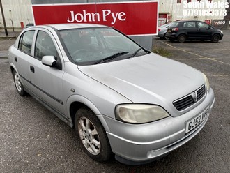 Location: South Wales - 2002 VAUXHALL ASTRA LS 8V AUTO 5 Door Hatchback REG: GJ52VVB, Keys: No, MOT Expiry date: 07-07-2025, 1598 Petrol, 4 Speed Auto Petrol, Former Keepers: 5