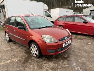 Location: Leeds - 2006 FORD FIESTA STYLE 5 Door Hatchback REG: ST56JYD, Keys: No, MOT Expiry date: 17-01-2025, 1242 Petrol, 5 Speed Manual Petrol, Former Keepers: 8