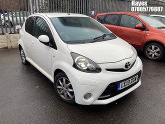 Location: Hayes - 2013 TOYOTA AYGO MODE AC VVT-I S-A 5 Door Hatchback REG: LC13ZGW, Keys: No, MOT Expiry date: 30/09/2025, 998 Petrol, 5 Speed Semi Auto Petrol, Former Keepers: 2