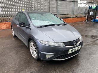 Location: Hayes - 2011 HONDA CIVIC ES I-VTEC 5 Door Hatchback REG: YK11FJC, Keys: No, MOT Expiry date: 26/11/2025, 1799 Petrol, 6 Speed Manual Petrol, Former Keepers: 6
