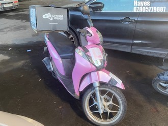 Location: Hayes - 2015 HONDA ANC 125-E Motorcycle REG: WP15OJG, Keys: No, MOT Expiry date: 30/01/2026, 125 Petrol, AUTOMATIC, Former Keepers: 5