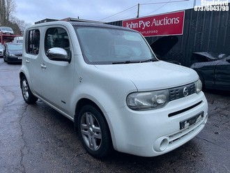 Location: Stapleford - 2010 NISSAN CUBE KAIZEN 5 Door Hatchback REG: OY60VWE, Keys: Yes, MOT Expiry date: 31/01/2026, 1598 Petrol, 5 Speed Manual Petrol, Former Keepers: 4