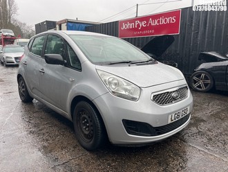 Location: Stapleford - 2011 KIA VENGA 1 5 Door Hatchback REG: LG61GSO, Keys: Yes, MOT Expiry date: 19/11/2025, 1396 Petrol, 5 Speed Manual Petrol, Former Keepers: 8