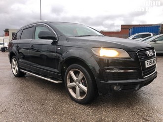 Location: Nottingham - 2006 AUDI Q7 S LINE QUATTRO TDI ESTATE REG: RX56WEP, 2967cc DIESEL, 6 SPEED AUTO DIESEL, Former Keepers: 9, Keys: Yes, MOT Expiry date: 25/07/2025