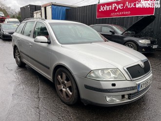Location: Stapleford - 2005 SKODA OCTAVIA LAUR & KLEM TDI A Estate REG: KY55CKA, Keys: Yes, MOT Expiry date: 22/11/2025, 1968 Diesel, 6 Speed Auto Diesel, Former Keepers: 2