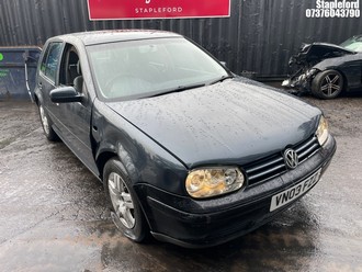 Location: Stapleford - 2003 VOLKSWAGEN GOLF MATCH TDI PD 5 Door Hatchback REG: VN03FZZ, Keys: Yes, MOT Expiry date: 07/03/2026, 1896 Diesel, 5 Speed Manual Diesel, Former Keepers: 9