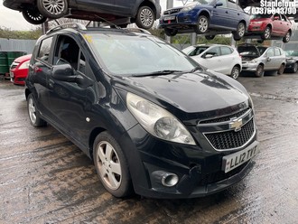 Location: Stapleford - 2012 CHEVROLET SPARK LT 5 Door Hatchback REG: LL12TVT, Keys: Yes, MOT Expiry date: 28/11/2026, 1206 Petrol, 5 Speed Manual Petrol, Former Keepers: 3
