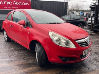 Location: Stapleford - 2008 VAUXHALL CORSA LIFE 3 Door Hatchback REG: FL58VNY, Keys: Yes, MOT Expiry date: 27/11/2025, 1229 Petrol, 5 Speed Manual Petrol, Former Keepers: 7