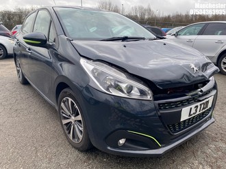 Location: Manchester - 2016 PEUGEOT 208 ACTIVE DESIGN LIME 5 Door Hatchback REG: L3TXN, 1200 Petrol, 5 Speed Manual Petrol, Former Keepers: 3, Keys: No, MOT Expiry date: 15/02/2026