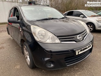 Location: Manchester - 2009 NISSAN NOTE N-TEC MPV REG: EJ59EJU, 1598 Petrol, 5 Speed Manual Petrol, Former Keepers: 4, Keys: No, MOT Expiry date: 07/01/2026