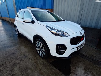 Location: St Helens - 2017 Kia Sportage 3 Isg Crdi 5 Door SUV REG: PG17EHY, Keys: Yes, MOT Expiry date: 01/03/2026, 1685 CC Diesel, 6 Speed Manual Diesel, Former Keepers: 3