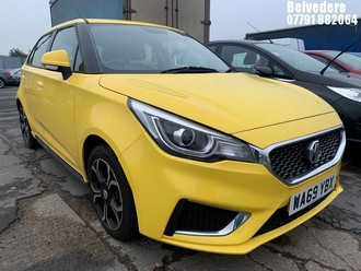 Location: Belvedere - 2019 MG 3 EXCLUSIVE VTI-TECH 5 Door Hatchback REG: WA69YBX, Keys: No, MOT Expiry date: 08/09/2025, 1498 Petrol, 5 Speed Manual Petrol, Former Keepers: 3