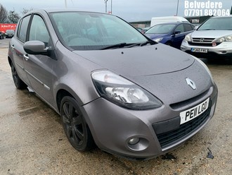 Location: Belvedere - 2011 RENAULT CLIO GT LINE TOMTOM VVT A 5 DOOR HATCHBACK REG: PE11LGO, 1598cc PETROL, 4 SPEED AUTO PETROL, Former Keepers: 7, Keys: Yes, MOT Expiry date: 17/05/2026