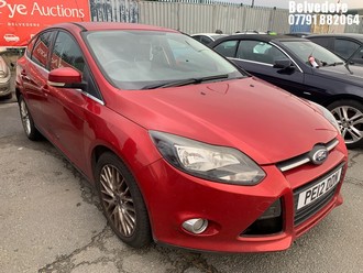 Location: Belvedere - 2012 FORD FOCUS ZETEC TURBO 5 Door Hatchback REG: PE12DDN, Keys: No, MOT Expiry date: 14/09/2026, 998 Petrol, 6 Speed Manual Petrol, Former Keepers: 3