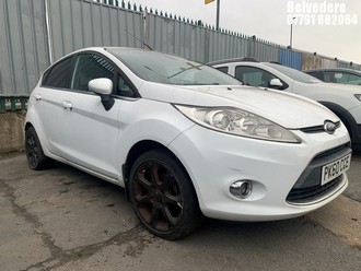 Location: Belvedere - 2010 FORD FIESTA TITANIUM AUTO 5 Door Hatchback REG: PK60CCE, Keys: No, MOT Expiry date: 18/02/2023, 1388 Petrol, 4 Speed Auto Petrol, Former Keepers: 6