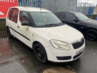 Location: Belvedere - 2007 SKODA ROOMSTER 1 HTP MPV REG: LA07VTL, Keys: No, MOT Expiry date: 03/06/2022, 1198 Petrol, 5 Speed Manual Petrol, Former Keepers: 3