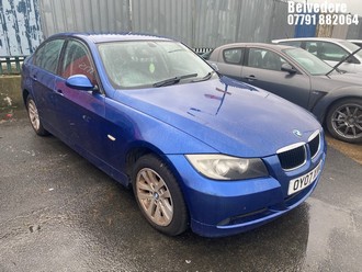 Location: Belvedere - 2007 BMW 318I SE AUTO 4 Door Saloon REG: OY07XVN, Keys: No, MOT Expiry date: 27/10/2025, 1995 Petrol, 6 Speed Auto Petrol, Former Keepers: 6