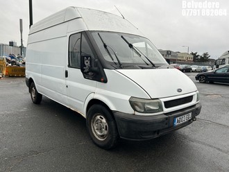 Location: Belvedere - 2003 FORD TRANSIT 350 LWB TD Panel Van REG: AD03EDJ, Keys: No, MOT Expiry date: 10/03/2025, 2402 Diesel, 5 Speed Manual Diesel, Former Keepers: 3