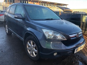 Location: Edinburgh - 2007 HONDA CR-V ES I-CTDI 5 Door Hatchback REG: YF07HND, Keys: No, MOT Expiry date: 15/04/2025, 2204 Diesel, 6 Speed Manual Diesel, Former Keepers: 7